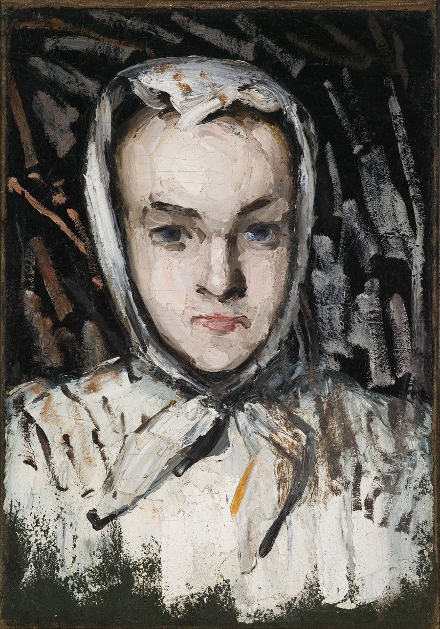 Portrait de Marie Cézanne, sœur de l’artiste, 1866–1867 – Paul Cézanne