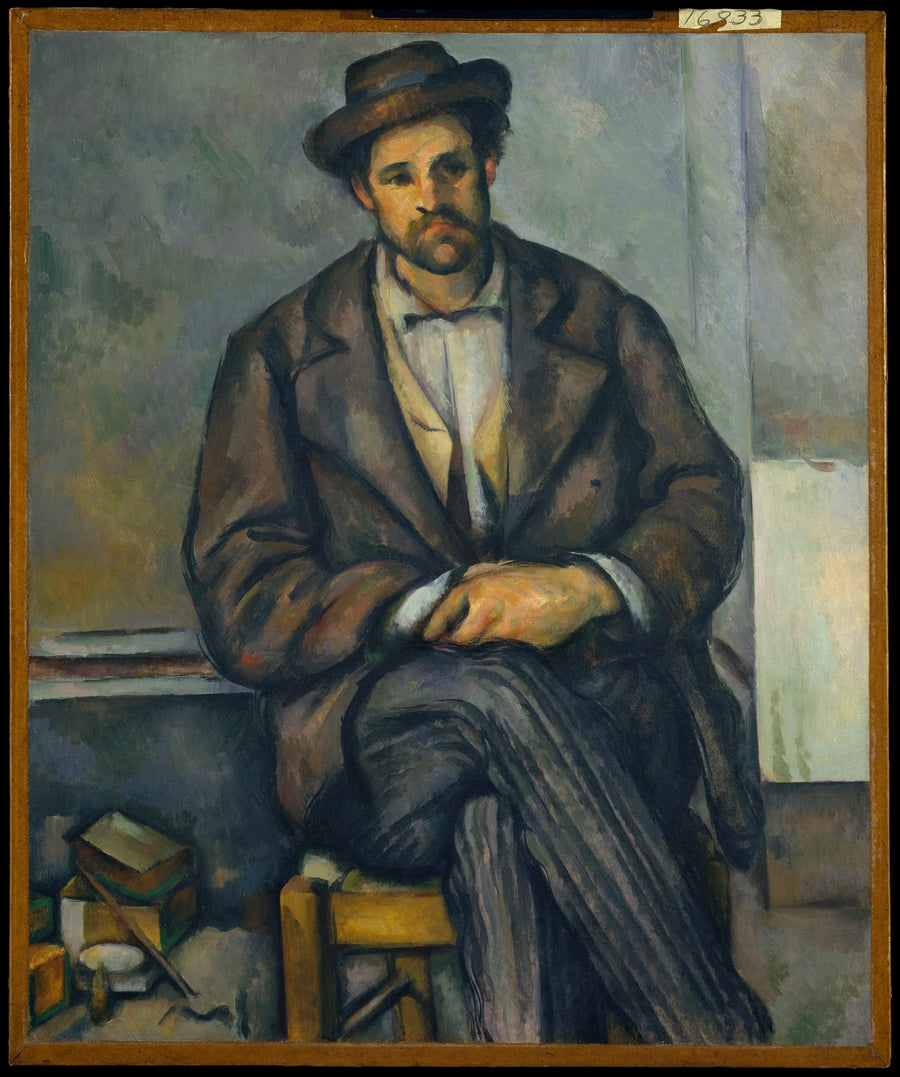 Portrait de paysan assis, vers 1892–1896 – Paul Cézanne