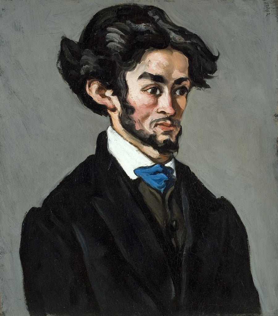 Tête d’homme, dit Portrait romantique, 1866–1867 – Paul Cézanne