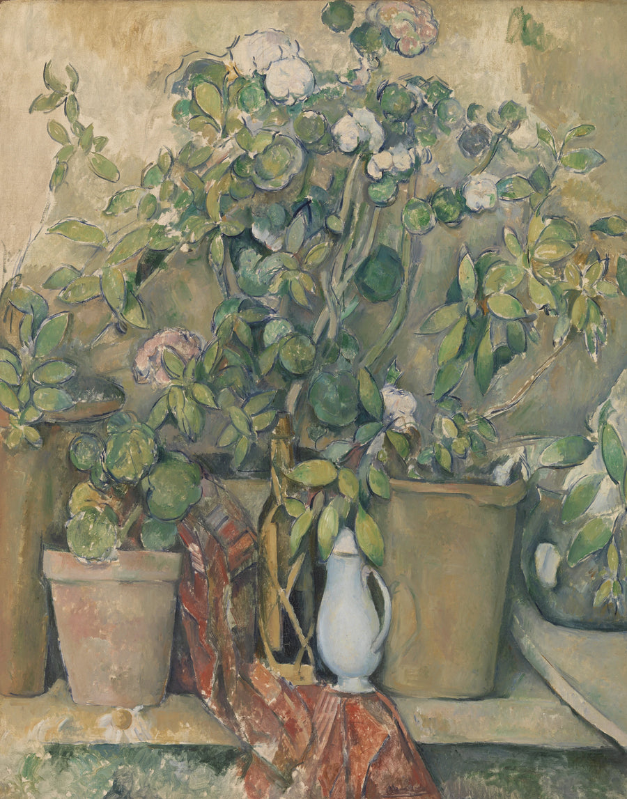 Pots en terre cuite et fleurs, 1891–1892 – Paul Cézanne
