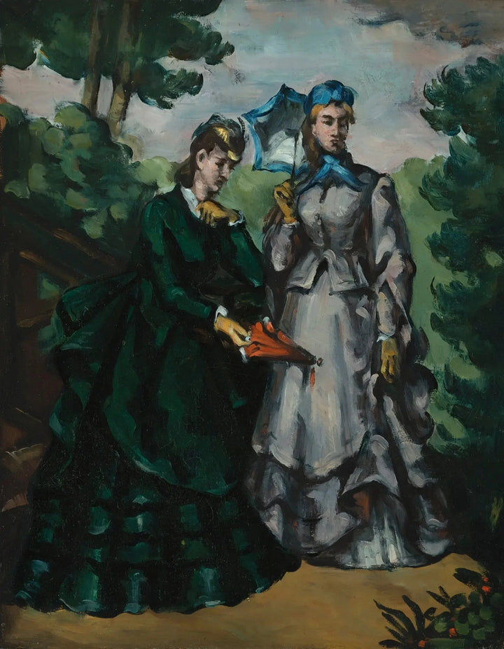 La Promenade, 1871 – Paul Cézanne