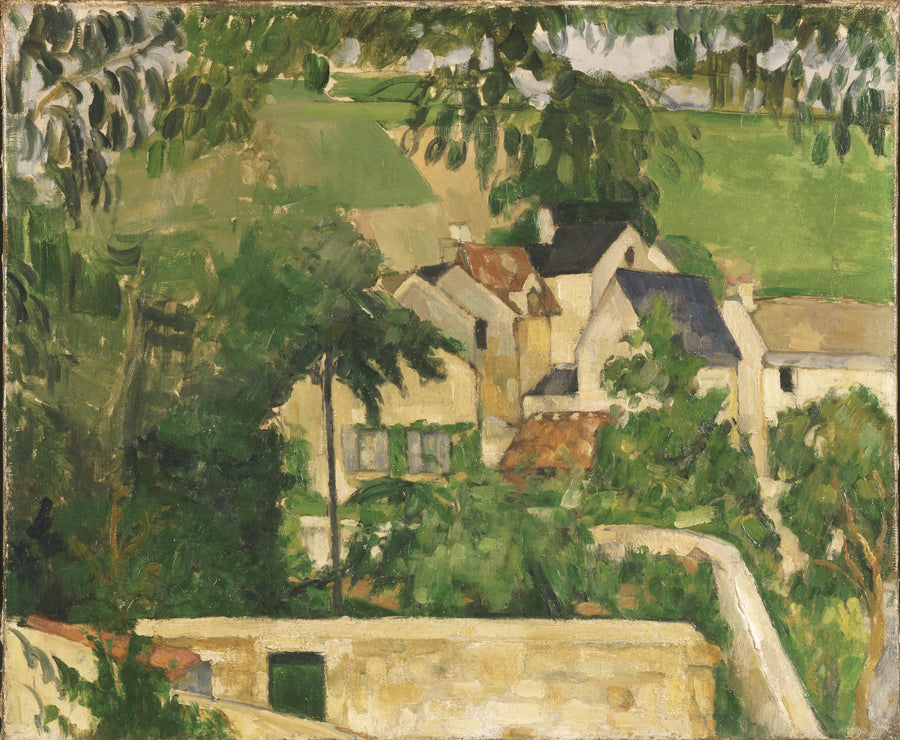 Le Quartier du Four à Auvers-sur-Oise, vers 1873 – Paul Cézanne