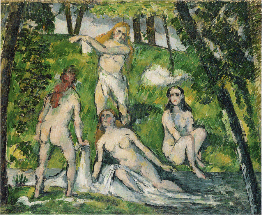 Quatre baigneuses, 1877–1878 – Paul Cézanne