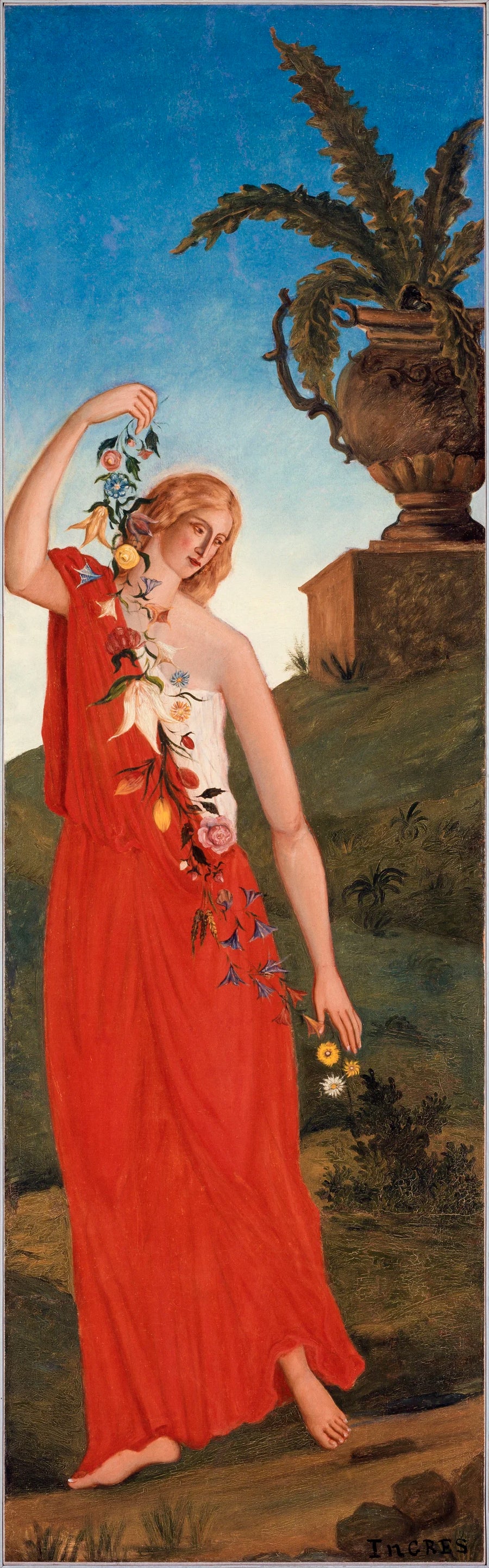 Les Quatre Saisons : Le Printemps, vers 1860 – Paul Cézanne