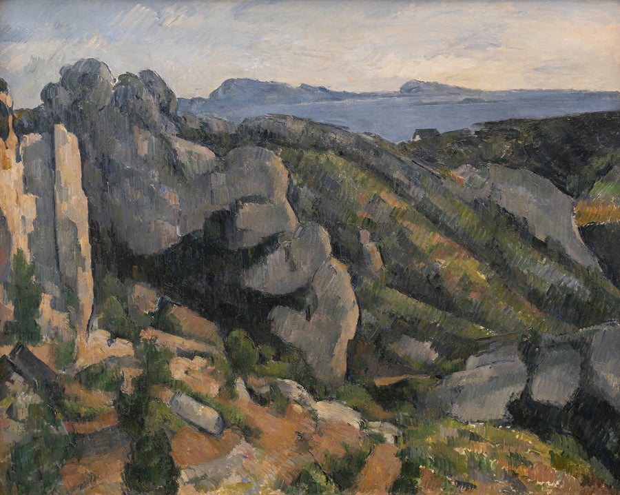 Rochers à l’Estaque, 1882–1885 – Paul Cézanne