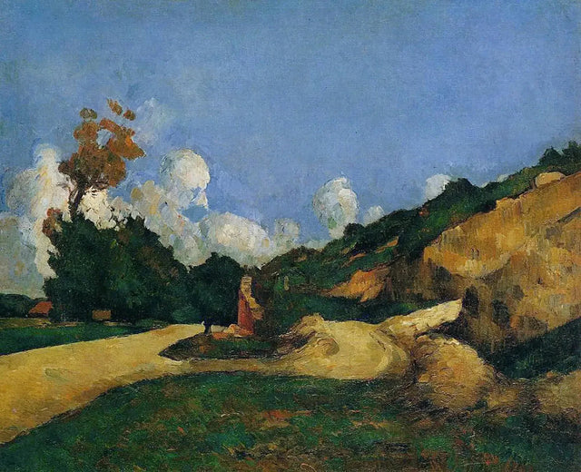 La Route, vers 1871 – Paul Cézanne