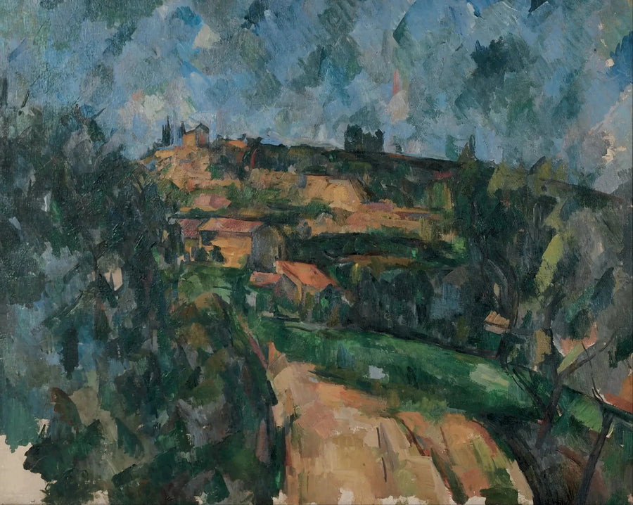 La Route tournante en haut du chemin des Lauves, 1904–1906 – Paul Cézanne