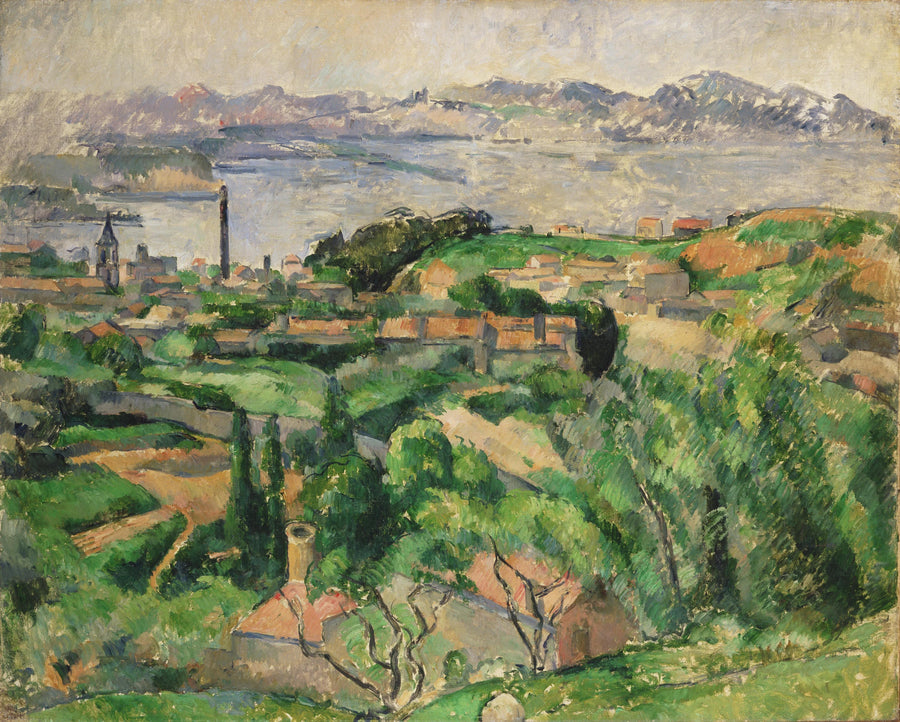 Saint-Henri et le golfe de Marseille, vers 1883 – Paul Cézanne