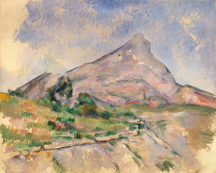 La Montagne Sainte-Victoire vue des Infernets, vers 1895 – Paul Cézanne