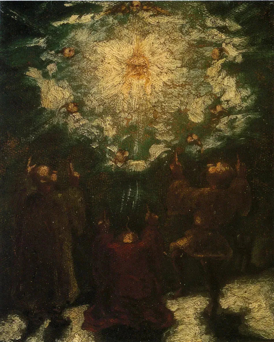 Scène religieuse, 1860–1862 – Paul Cézanne