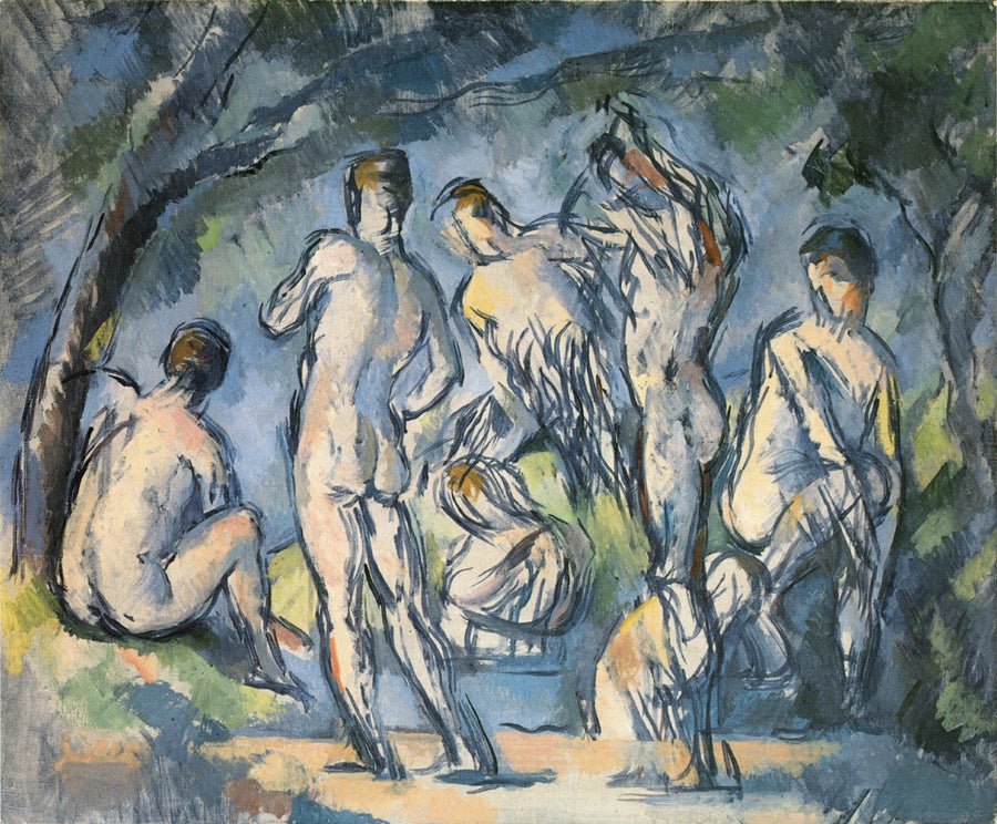 Groupe de sept baigneurs, vers 1900 – Paul Cézanne