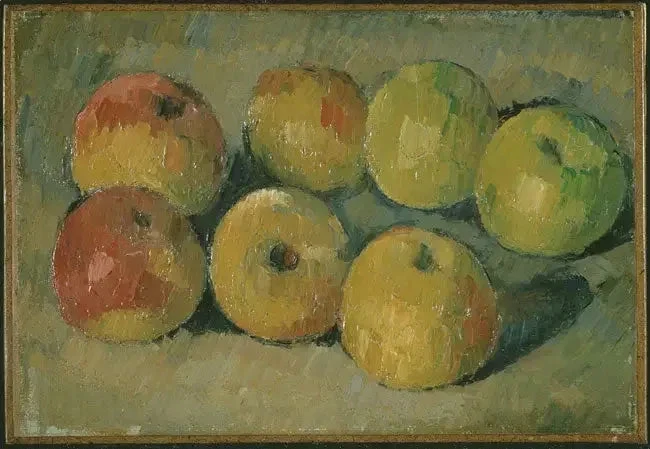 Nature morte aux sept pommes, vers 1878 – Paul Cézanne