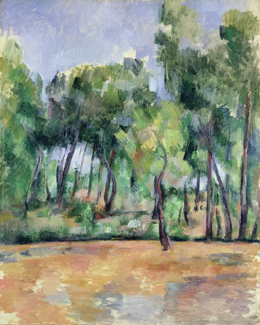 Sous-bois, vers 1888 – Paul Cézanne