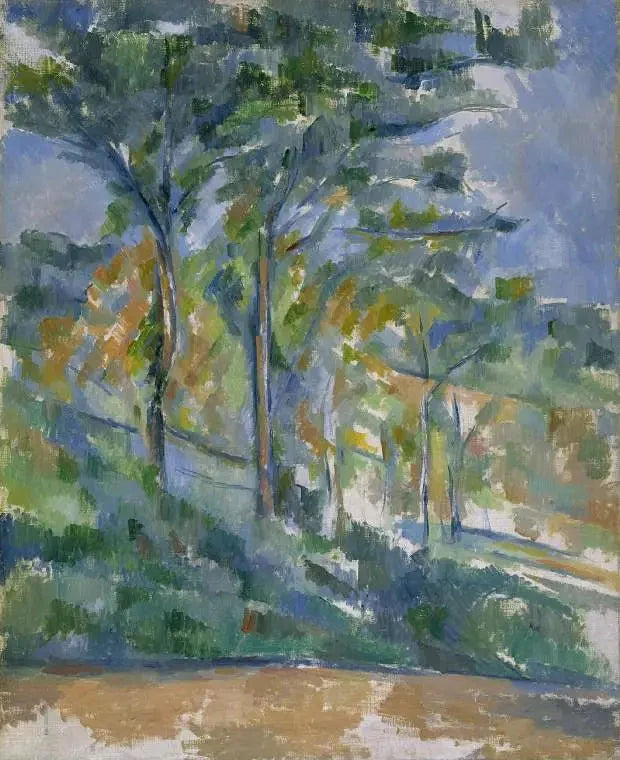 Sous-bois – La Forêt, 1900–1904 – Paul Cézanne