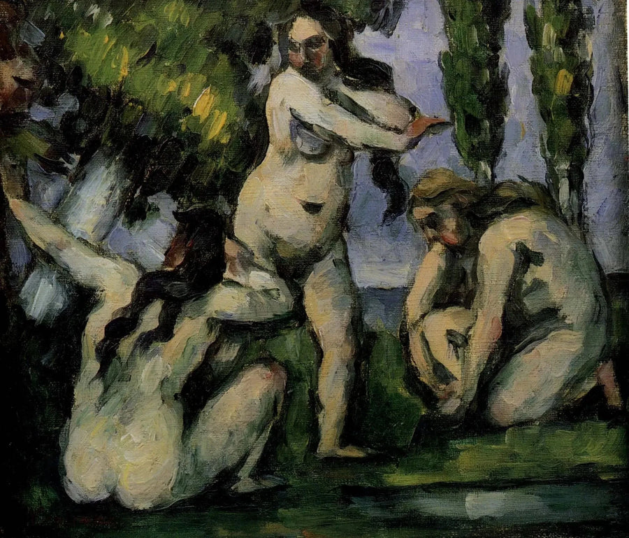 Trois baigneuses, 1874–1875 – Paul Cézanne