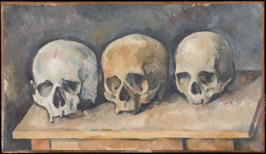 Les Trois Crânes, vers 1898 – Paul Cézanne