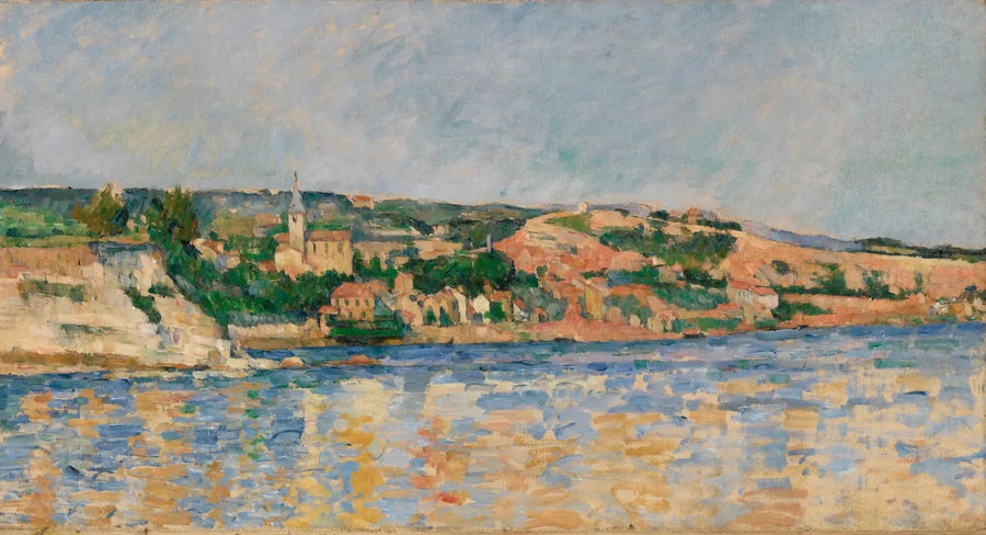 Le Village de L’Estaque vu de la mer, vers 1876 – Paul Cézanne