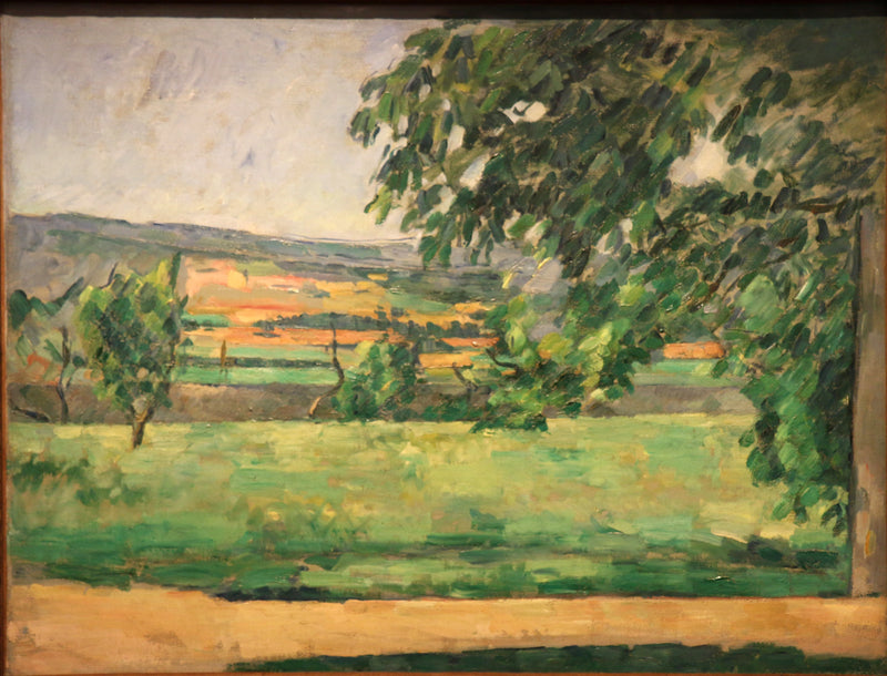 Vue prise du Jas de Bouffan, 1875–1876 – Paul Cézanne