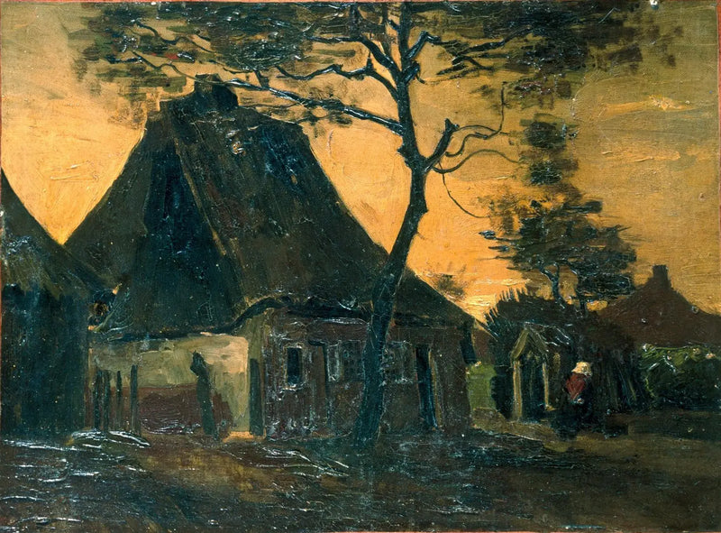 Chalet arboré - Vincent van Gogh