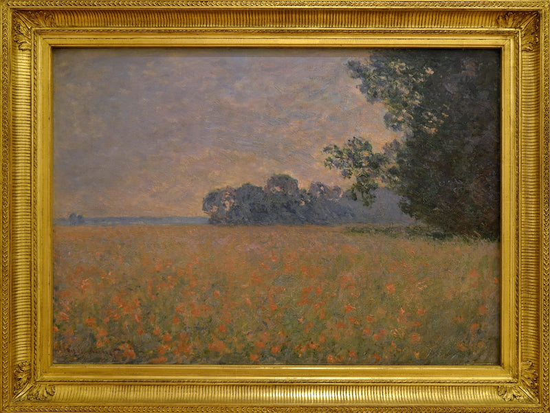 Champ d’avoine aux coquelicots W1258 – Claude Monet