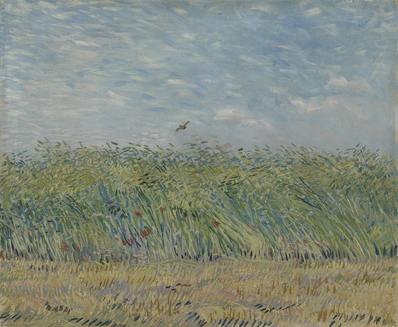 Champ de blé à l’alouette, F310 – Van Gogh