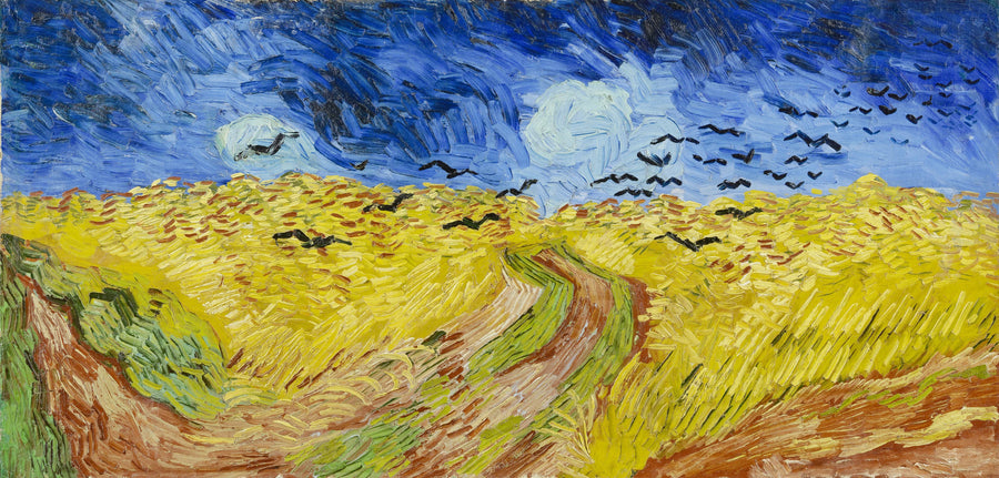 Champ de blé aux corbeaux de Vincent van Gogh, 1890, Van Gogh Museum