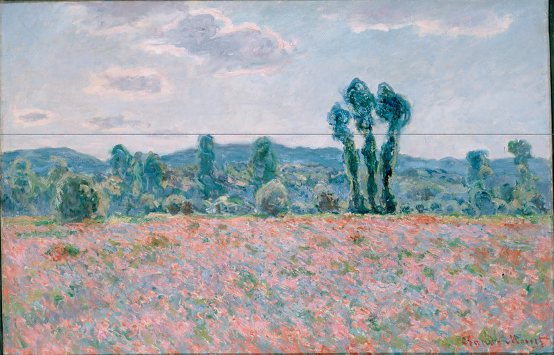 Champ de coquelicots à Giverny W1255 – Claude Monet