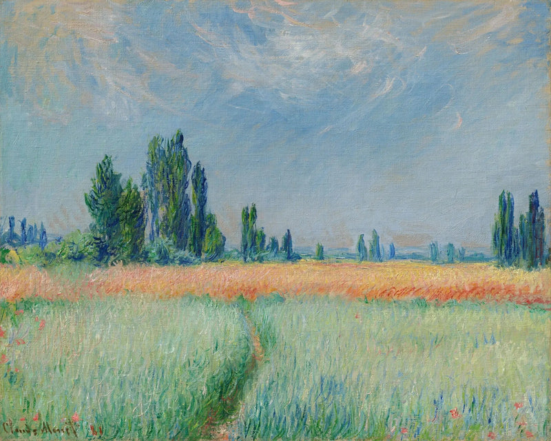 Champ de blé W676 – Claude Monet