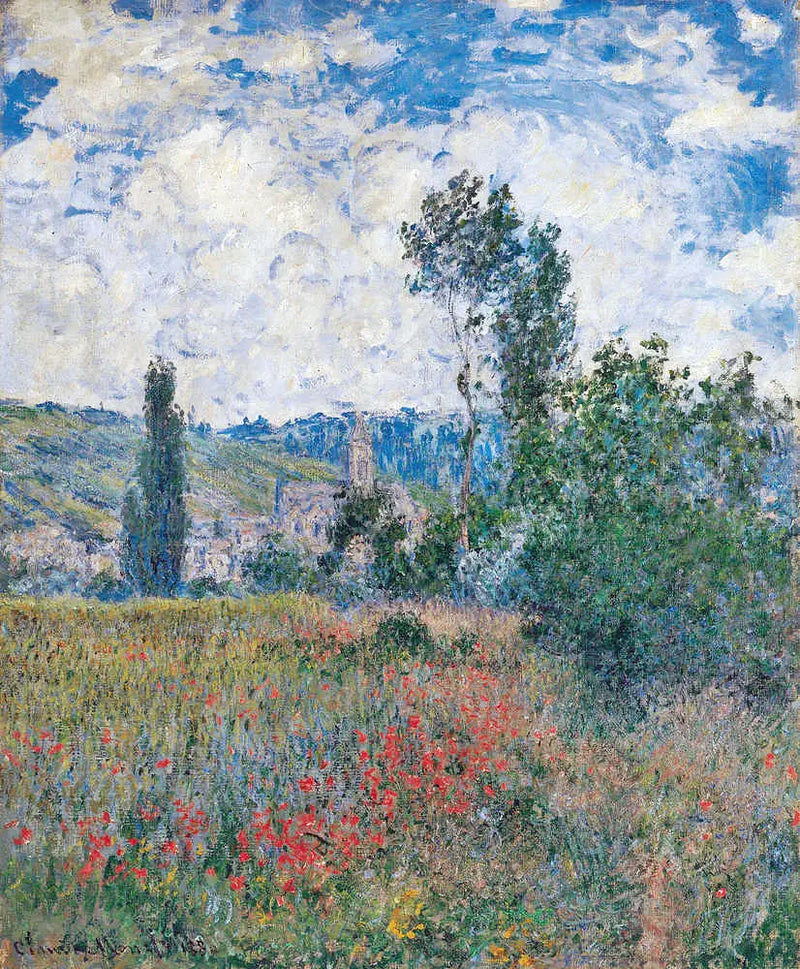Champ de coquelicots - Claude Monet