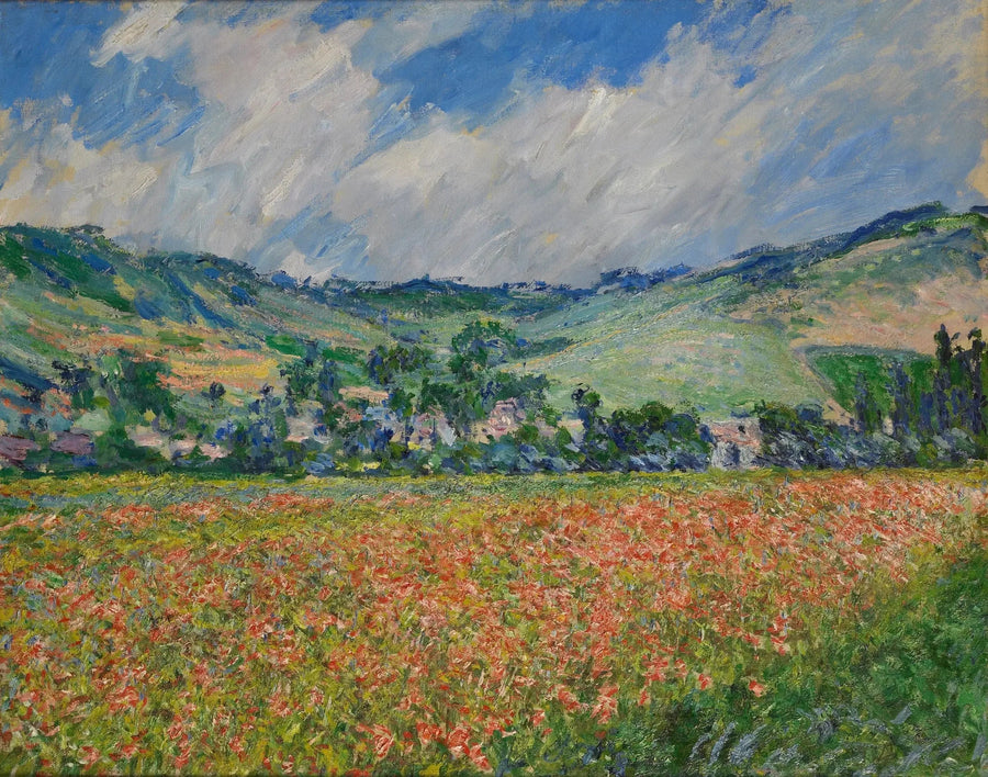 champ de coquelicots. Environs de Giverny - Claude Monet