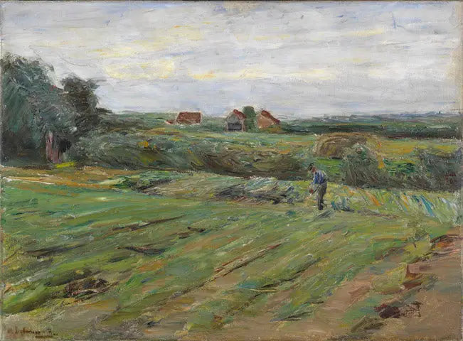 Champ de récolte (Erntefeld) - Max Liebermann