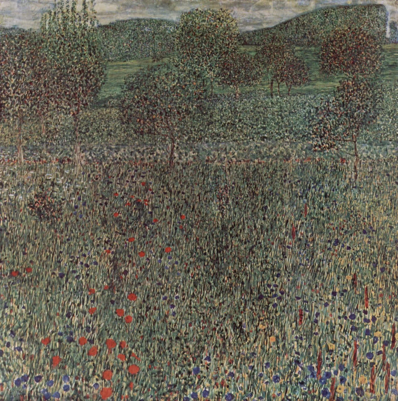 Champ en fleur - Gustav Klimt