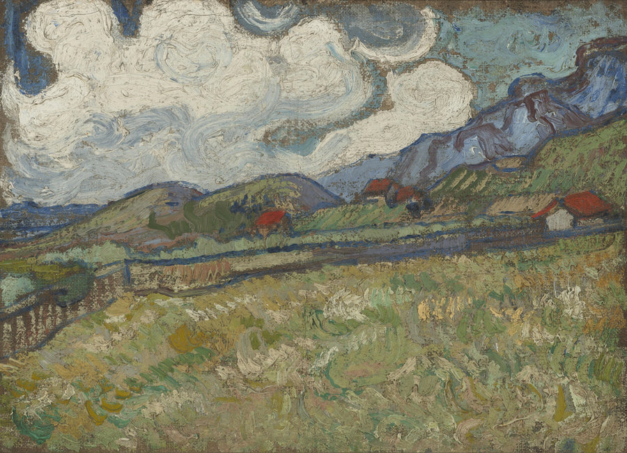 Champ de blé derrière Saint-Paul, F722 – Van Gogh