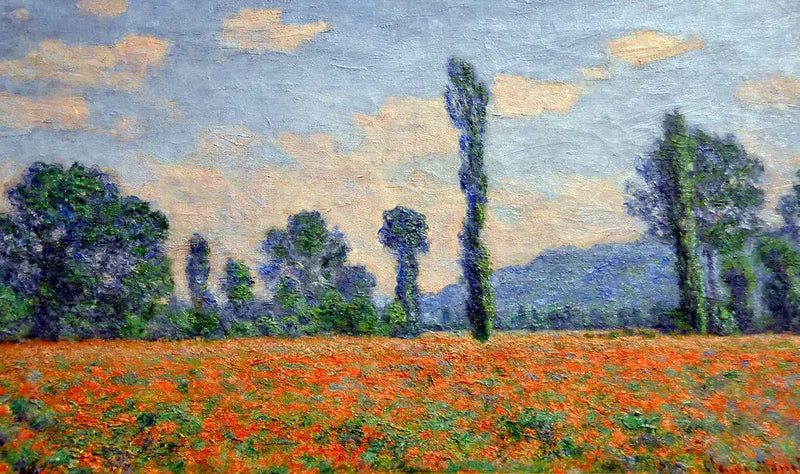 Champs de coquelicots à Giverny - Claude Monet