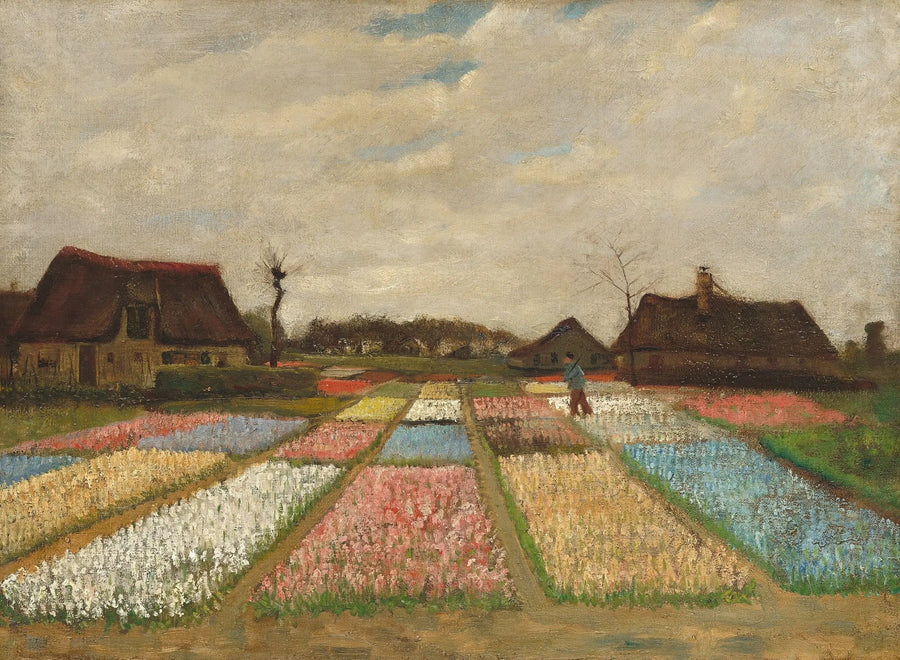Champs de fleurs en Hollande - Vincent van Gogh
