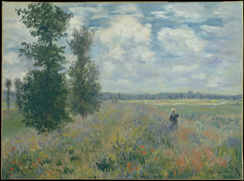 Champs de Poppy près d'Argentieu - Claude Monet