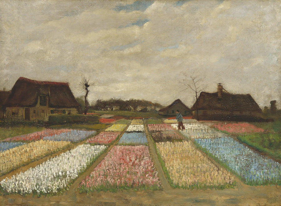 Champs de fleurs en Hollande, F186 – Vincent van Gogh