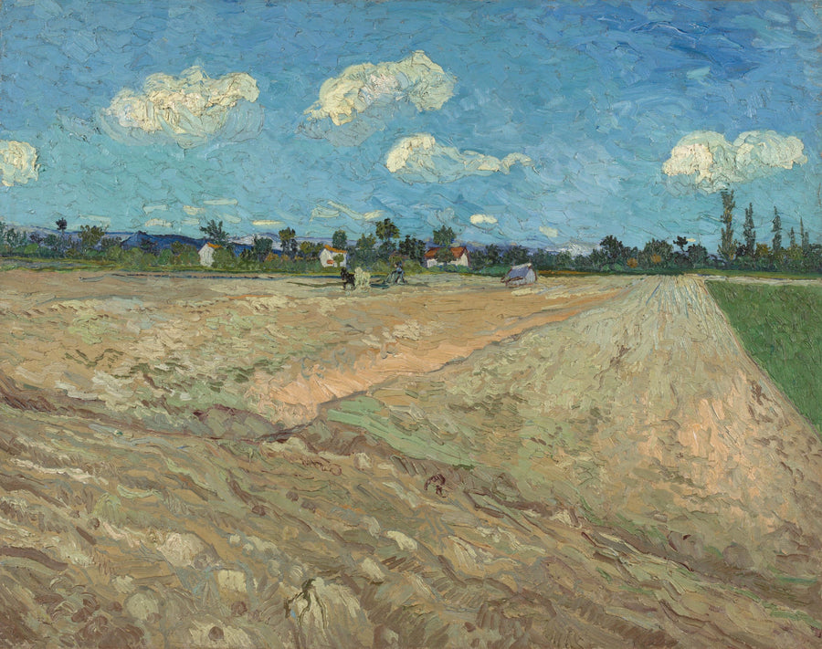 Champs labourés, « Les Sillons », F574 – Van Gogh