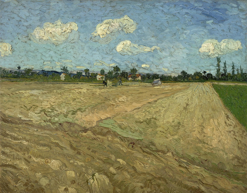 Champs labourés - Vincent van Gogh