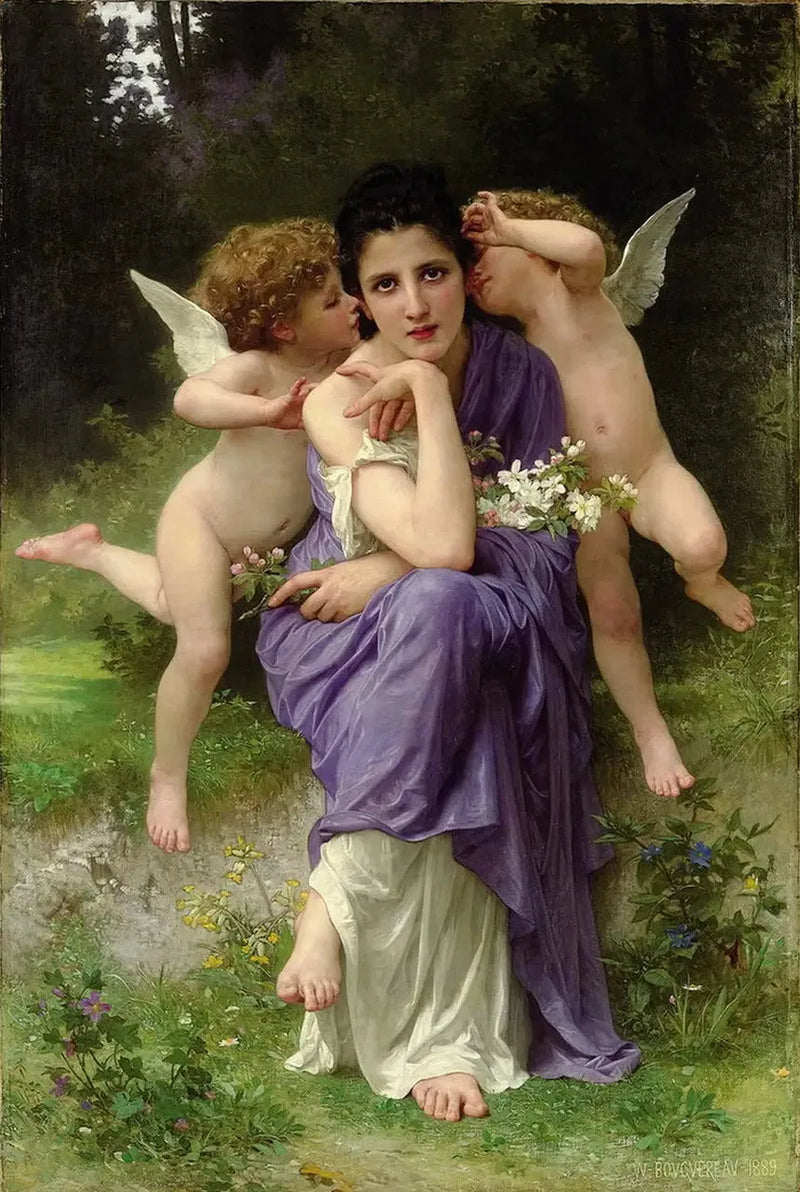 Chansons de printemps - Bouguereau