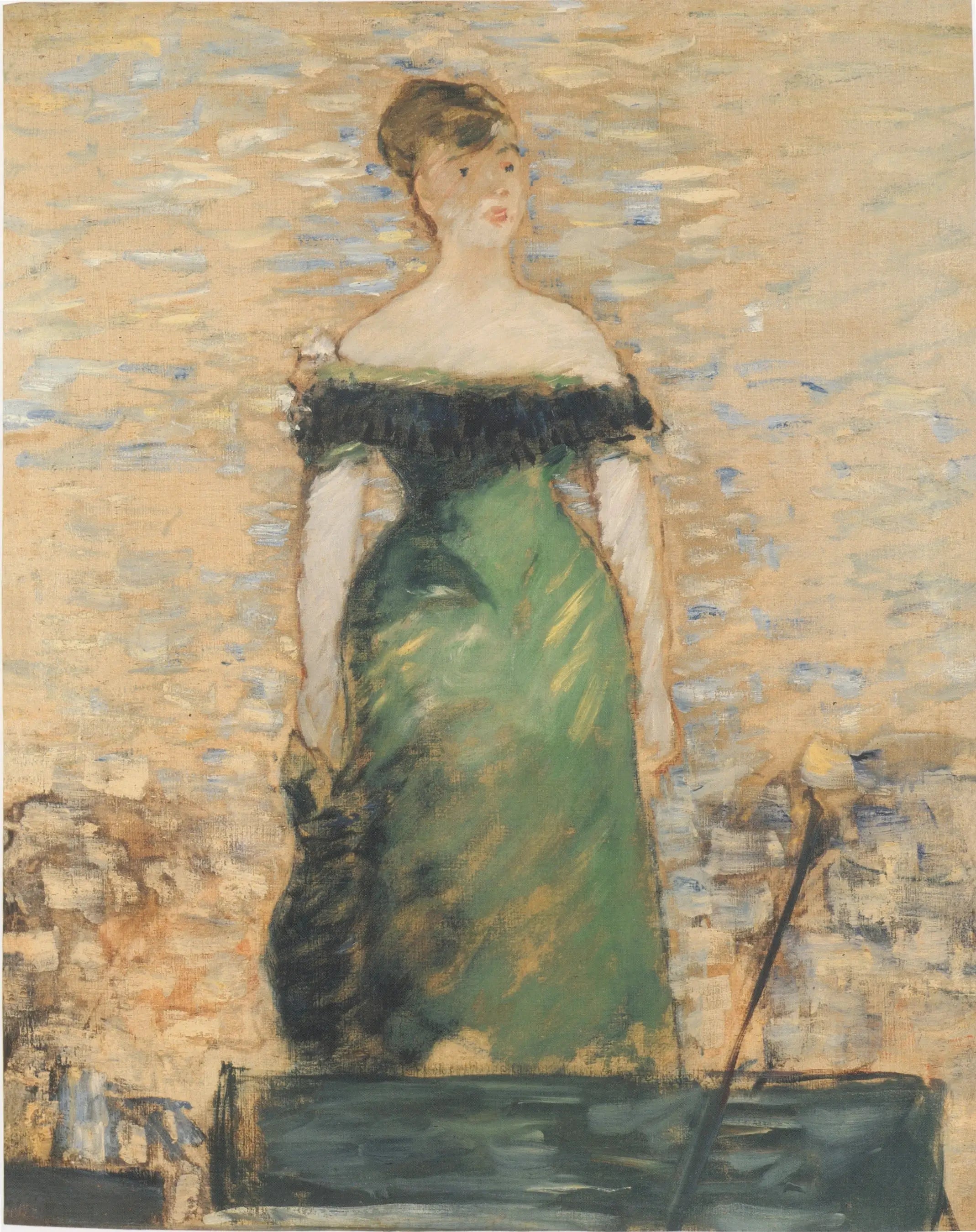 Chanteuse de café-concert - Édouard Manet image 1 tableau peint à l’huile sur toile