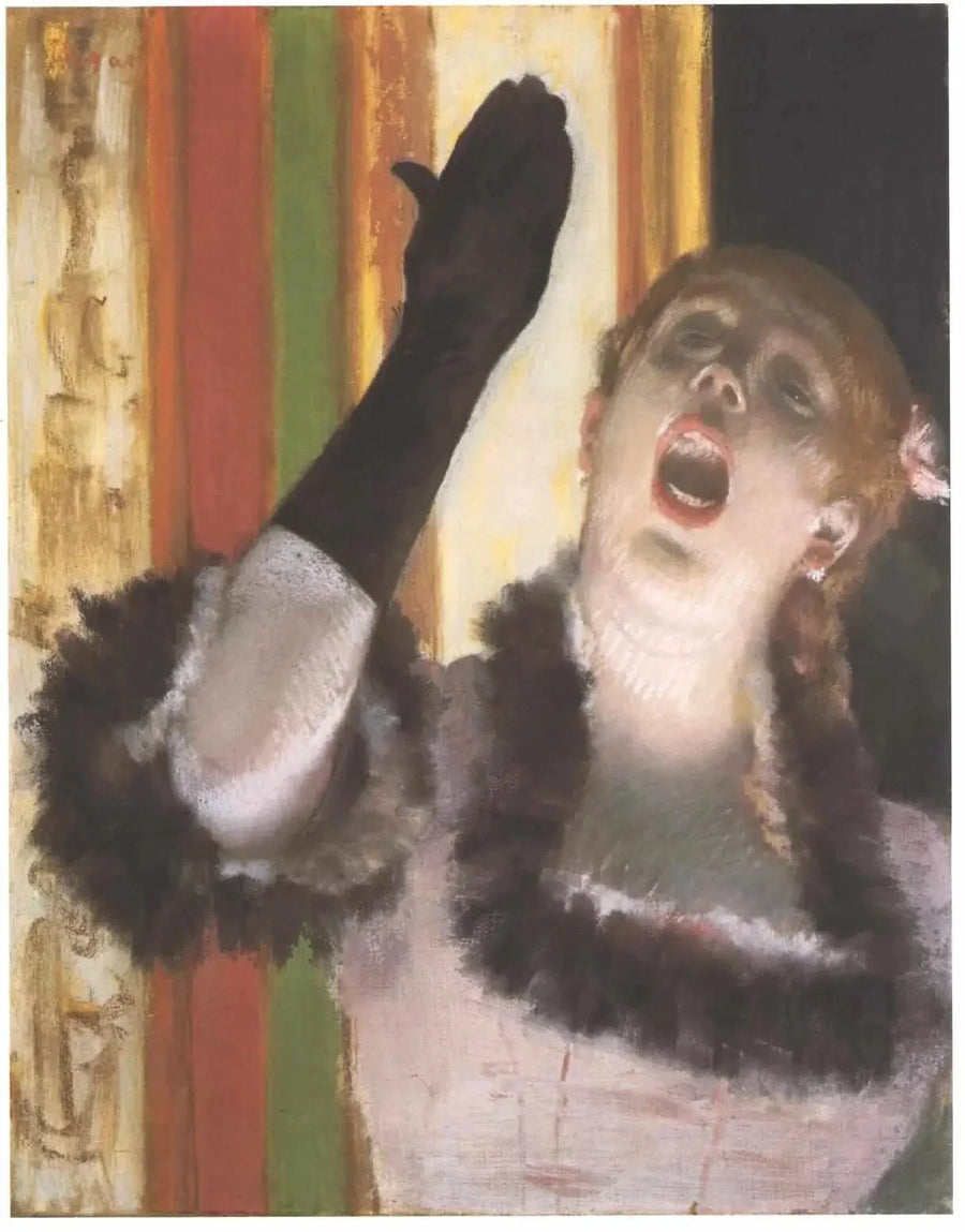 Chanteuse au gant, 1878 – Edgar Degas