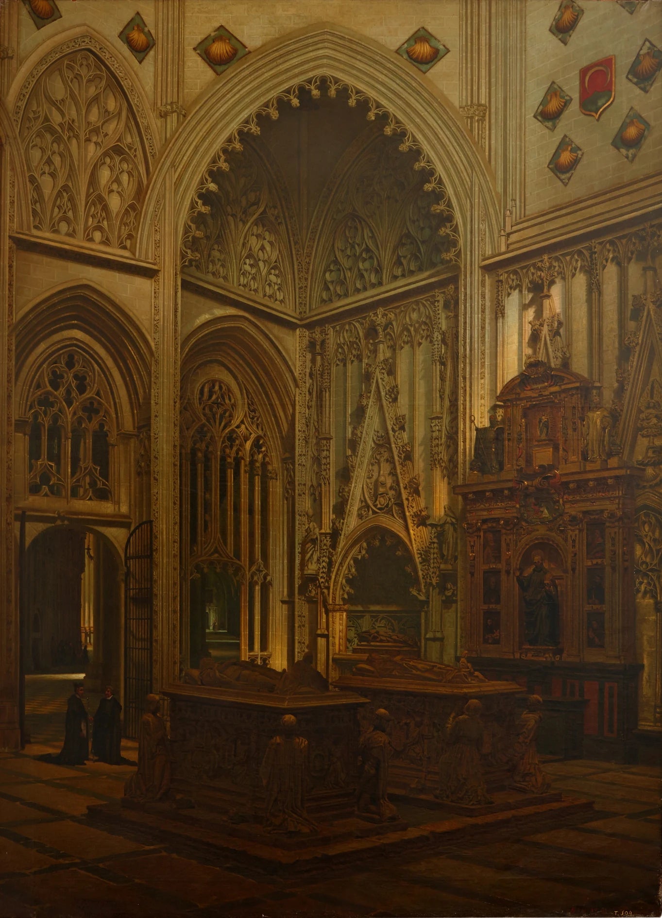 Chapelle et tombeaux du connétable de Castille Don Álvaro de Luna et de son épouse Doña Juana de Pimentel dans la cathédrale de Tolède - Pablo Gonzalvo