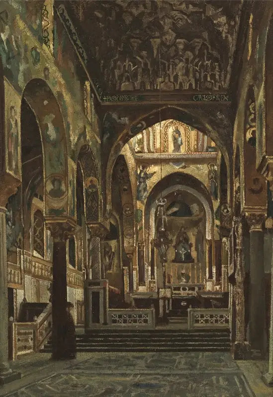 Chapelle Palatine, Palerme - Frederic Leighton