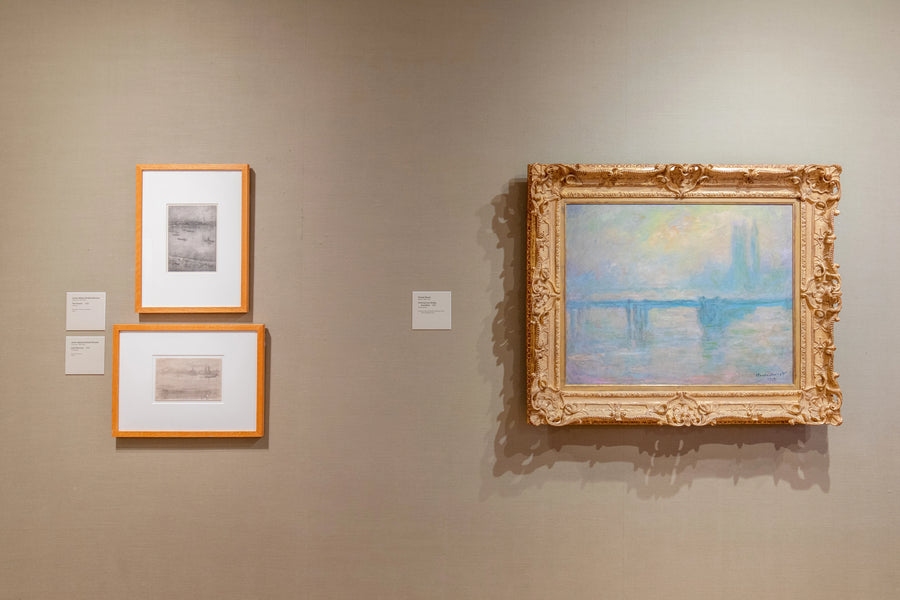 Charing Cross Bridge, brouillard – Claude Monet
