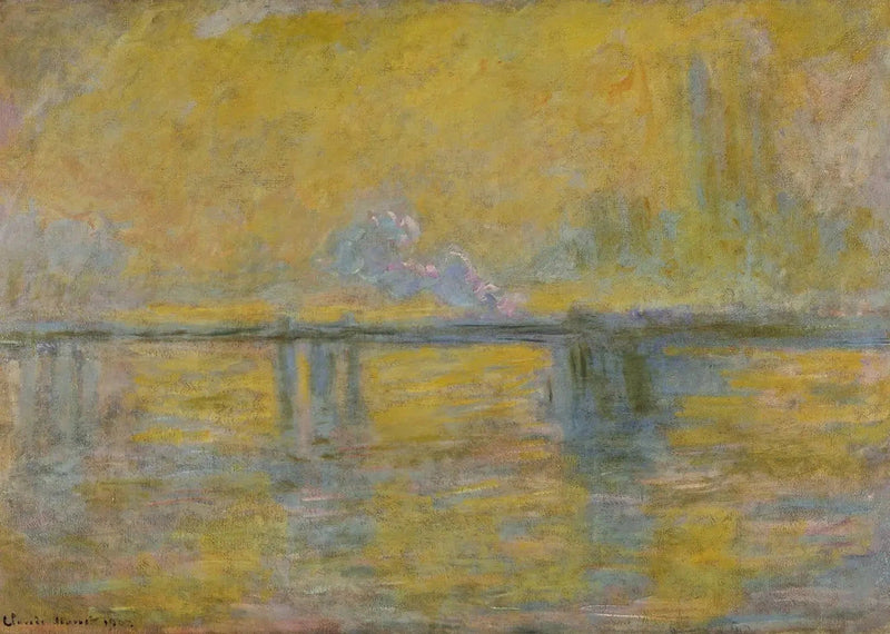 Charing Cross Bridge, Londres – Claude Monet