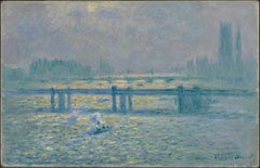 Charing Cross Bridge, reflets sur la Tamise – Claude Monet