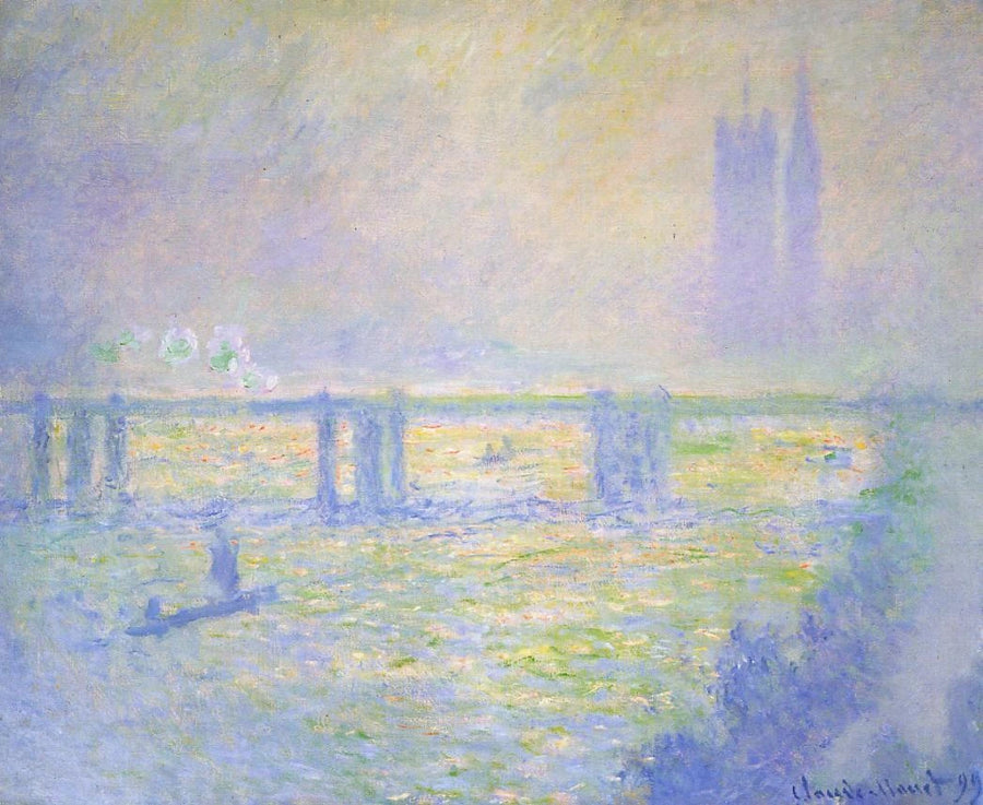 Charing Cross Bridge, Santa Barbara W1522 – Claude Monet