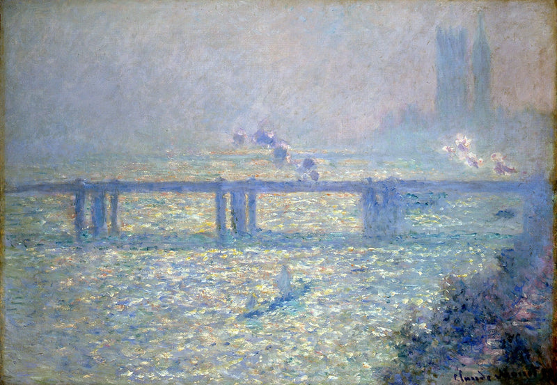 Le Pont de Charing Cross, Shelburne W1521 – Claude Monet