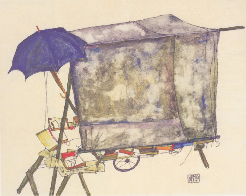 Chariot de rue - Egon Schiele